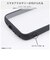レイアウト　AQUOS wish5  Puffull 耐衝撃 バンパー ハイブリッドケース ブラック RTAQL3CMD1B