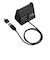 AREA　接触型ICカードリーダー USB-C＋USB-A接続 スタンド型マルチ ブラック SDMYC02B
