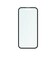 トリニティ　iPhone 16 Pro（6.3インチ） ［FLEX 3D］ 反射防止 複合フレームガラス ブラック TRIP24M3G3AGBK
