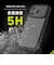 トリニティ　iPhone 17 Pro ケース ［GRAV Solid UNLIMITED］ 超精密設計 耐衝撃5M ハイブリッドケース クリア×ブラック TRIP25M3GRUSLCLBK