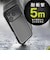 トリニティ　iPhone 17 Pro ケース ［GRAV Solid UNLIMITED］ 超精密設計 耐衝撃5M ハイブリッドケース クリア×ブラック TRIP25M3GRUSLCLBK