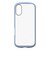 トリニティ　iPhone 17 ケース ajouter アジュテ ［LIGHT SHIELD Solid］ 超精密設計 衝撃吸収 ハイブリッドクリアケース ブルー AJIP25M2LDSLCLBL