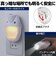 ELPA　LEDセンサー付ライト ホワイト TDH300