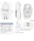 ELPA　LEDセンサー付ライト ホワイト TDH300