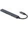 ナカバヤシ　USB-C → USB-C＋USB-A 変換ハブ グレー UHC3445GY