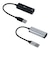 ナカバヤシ　LAN変換アダプタ [USB-A オス→メス LAN] ブラック ULAA01BK