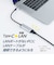 ナカバヤシ　LAN変換アダプタ [USB-C オス→メス LAN] シルバー ULAC01SL
