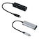 ナカバヤシ　LAN変換アダプタ [USB-C オス→メス LAN] シルバー ULAC01SL