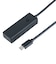 ナカバヤシ　電源タイマーケーブル [USB-C オス→メス USB-C /0.2m /充電 /PD100W] ブラック USATMC01BK