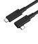 YOUZIPPER　USB-C ⇔ USB-Cケーブル [映像 /充電 /転送 /1.0m /4K /PD240W /USB3.2 Gen2x2] ブラック GEN2X21L