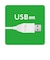 ナカバヤシ　巻き取り式片耳ｲﾔﾎﾝ USB ﾎﾜｲﾄ UHP-K01/WH ﾎﾜｲﾄ UHPK01WH