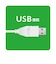 ナカバヤシ　巻き取り式片耳ｲﾔﾎﾝ USB ﾎﾜｲﾄ UHP-K01/WH ﾎﾜｲﾄ UHPK01WH