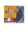 エレコム　Blu-ray DVD CDケース 1枚収納 標準10.4mm 背ラベル収納対応 インデックスカード対応 30枚組 クリア クリア CCDJSCN30CR