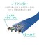 エレコム　LANケーブル CAT7 フラット 1m 薄型 約2.3mm 隙間配線対応 10Gbps 高速通信 二重シールド 爪折れ防止 ブルーメタリック ブルーメタリック LDTWSFTBM10