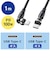 サンワサプライ　USB-C ⇔ USB-Cケーブル [充電 /転送 /1.0m /PD100W /USB2.0] ブラック KUCCP100KAW10BK