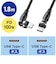サンワサプライ　USB-C ⇔ USB-Cケーブル [充電 /転送 /1.8m /PD100W /USB2.0] ブラック KUCCP100KAW18BK