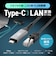 サンワサプライ　USB-C ⇔ LAN ケーブル [有線LAN /1.0m /1Gbps対応] ブラック KBSL6CLAN01BK