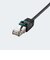 サンワサプライ　USB-C ⇔ LAN ケーブル [有線LAN /1.0m /1Gbps対応] ブラック KBSL6CLAN01BK