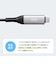 サンワサプライ　USB-C ⇔ LAN ケーブル [有線LAN /1.0m /1Gbps対応] ブラック KBSL6CLAN01BK
