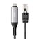 サンワサプライ　USB-C ⇔ LAN ケーブル [有線LAN /1.0m /1Gbps対応] ブラック KBSL6CLAN01BK