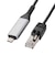 サンワサプライ　USB-C ⇔ LAN ケーブル [有線LAN /1.0m /1Gbps対応] ブラック KBSL6CLAN01BK