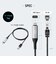 サンワサプライ　USB-C ⇔ LAN ケーブル [有線LAN /1.0m /1Gbps対応] ブラック KBSL6CLAN01BK