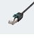サンワサプライ　USB-C ⇔ LAN ケーブル [有線LAN /2.0m /1Gbps対応] ブラック KBSL6CLAN02BK