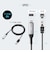 サンワサプライ　USB-C ⇔ LAN ケーブル [有線LAN /2.0m /1Gbps対応] ブラック KBSL6CLAN02BK