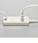 ORIGINALBASIC　USB付き電源ﾀｯﾌﾟｺｰﾄﾞ有り白2個口1M2ﾎﾟｰﾄ #PB OBRT212AW