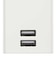ORIGINALBASIC　USB付き電源ﾀｯﾌﾟｺｰﾄﾞ有り白3個口1M2ﾎﾟｰﾄ #PB OBRT312AW