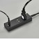 ビックアイデア　USB付き電源タップ2個口1m2ポート ブラック BIMUT212A1K