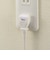 ビックアイデア　USB付き電源タップ2個口2m2ポート ホワイト BIMUT222A1W