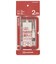 ビックアイデア　USB付き電源タップ2個口2m2ポート ホワイト BIMUT222A1W