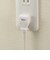 ビックアイデア　USB付き電源タップ3個口1m2ポート ホワイト BIMUT312A1W