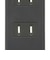 ビックアイデア　USB付き電源タップ3個口1m2ポート ブラック BIMUT312A1K