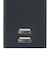 ビックアイデア　USB付き電源タップ3個口1m2ポート ブラック BIMUT312A1K