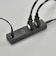 ビックアイデア　USB付き電源タップ3個口1m2ポート ブラック BIMUT312A1K