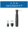 コイズミ　USB充電グルーミングキット チャコールグレー KMC0751H