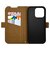 ラスタバナナ　iPhone 16 薄型手帳ｻｲﾄﾞﾏｸﾞﾈｯﾄｹｰｽ ﾈｲﾋﾞｰﾌﾞﾗｳﾝ 8359IP461BSMNVB