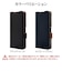 ラスタバナナ　らくらくスマートフォンa/らくらくスマートフォンLite 薄型手帳サイドマグネットケース 衝撃吸収 ネイビー×ブラウン 8447RKSMABSMNVB