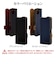 ラスタバナナ　AQUOS wish5 薄型手帳サイドマグネットケース 衝撃吸収 ネイビー×ブラウン 8810AW5BSMNVB