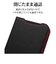 ラスタバナナ　Google Pixel 10/10 Pro 薄型手帳サイドマグネットケース ブラック×レッド 9131P10BSMBKR