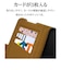 ラスタバナナ　Galaxy S26 薄型手帳サイドマグネットケース ネイビー×ブラウン 9298GS26BSMNVB