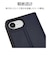 ラスタバナナ　iPhone 17e / 16e ケース 薄型手帳 サイドマグネット ネイビー×ブラウン 9430IP6EBSMNVB