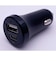 オズマ　PowerDelivery対応 USB給電 スマートIC搭載車載用充電器PD20W Type-Cポート×1+USB-A×1(最大2.4A) ブラック 2ポート Smart IC対応 DCUC20ADBK