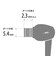 ラディウス　イヤーピース deep mount earpiece 単品(M) HPDME02K