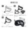 エレコム　Oculus Quest 2用アクセサリ シリコンフェイスカバー VRQ2FC01BK