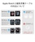 エレコム　Apple Watch アップルウォッチ 充電器スタンド 縦置き アルミ製 ブラック AWDSCHALBK