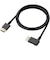 エレコム　ハイスピードHDMIケーブル 右向きL型 やわらかタイプ ［1m /HDMI⇔HDMI /スタンダードタイプ /イーサネット対応］ ブラック CACHD14EYR10BK