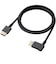 エレコム　ハイスピードHDMIケーブル 右向きL型 やわらかタイプ ［1m /HDMI⇔HDMI /スタンダードタイプ /イーサネット対応］ ブラック CACHD14EYR10BK